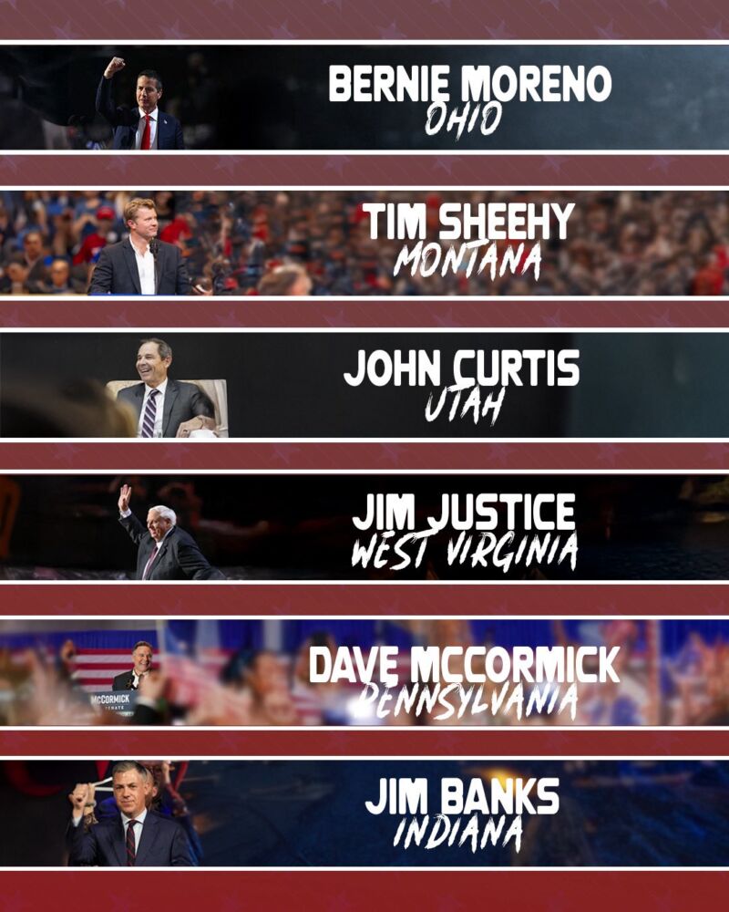 Image for the Tweet beginning: One year ago today.

SIX new