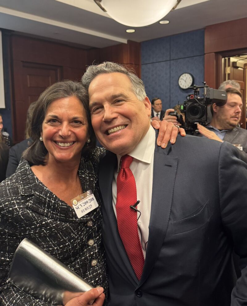 Image for the Tweet beginning: Congratulations to Lori on becoming