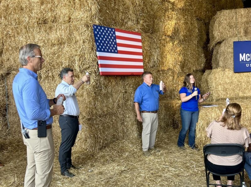 Image for the Tweet beginning: On the campaign trail, I