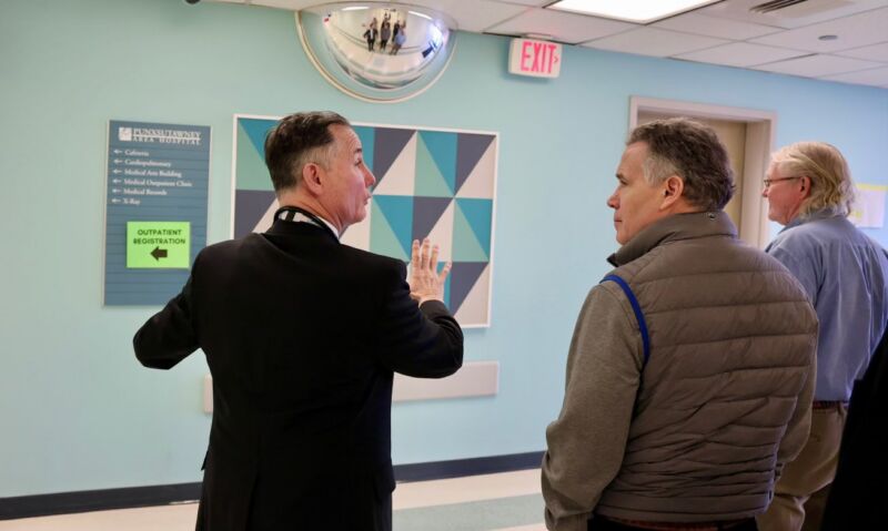 Image for the Tweet beginning: Punxsutawney Area Hospital plays a