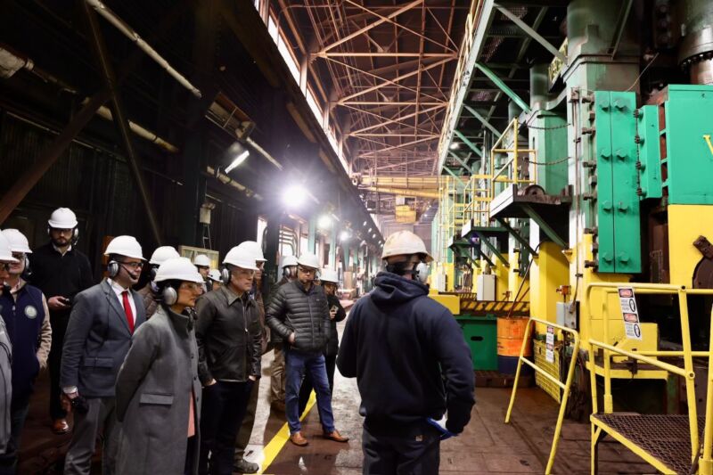 Image for the Tweet beginning: Great to visit Steelton’s Dura-Bond