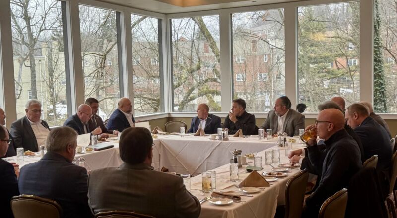 Image for the Tweet beginning: Always great to catch up