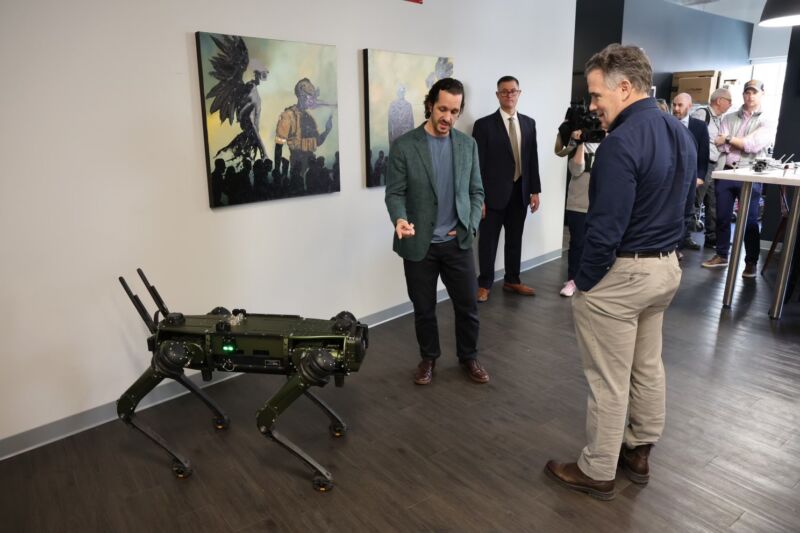 Image for the Tweet beginning: Great to visit ZeroEyes HQ