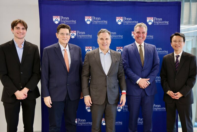 Image for the Tweet beginning: An impressive visit at @PennEngineers