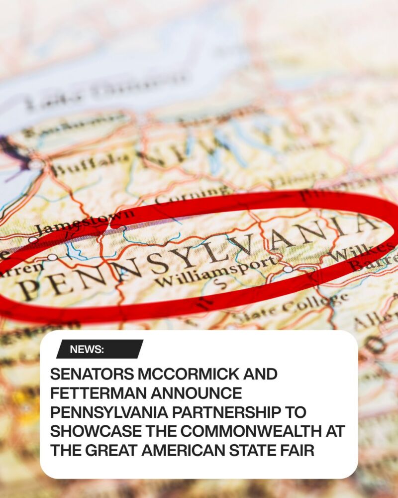 Image for the Tweet beginning: Proud to partner with @SenFettermanPA,