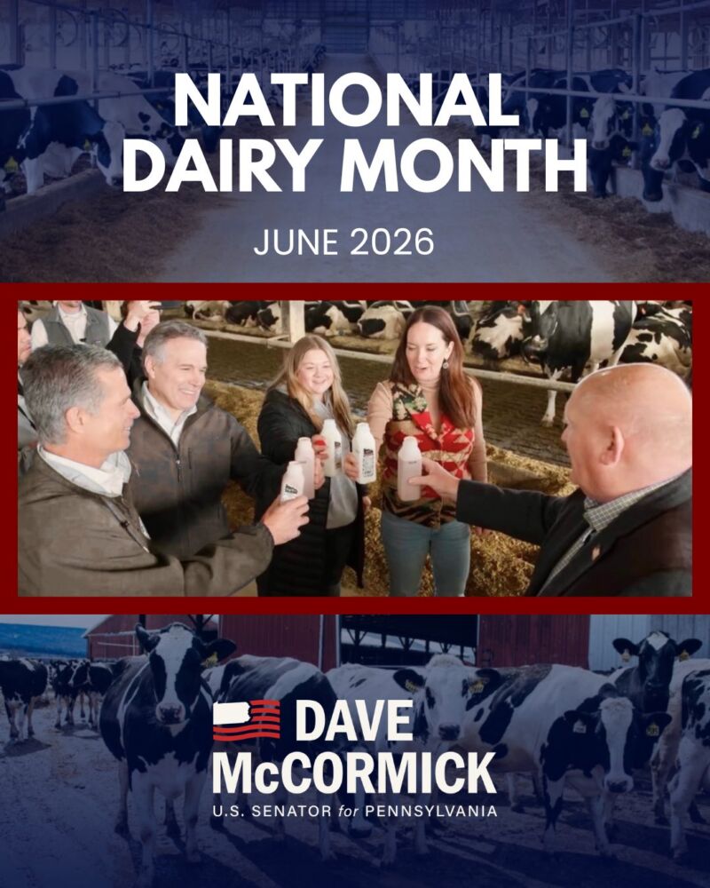 Image for the Tweet beginning: Happy Dairy Month!

Pennsylvania ranks among