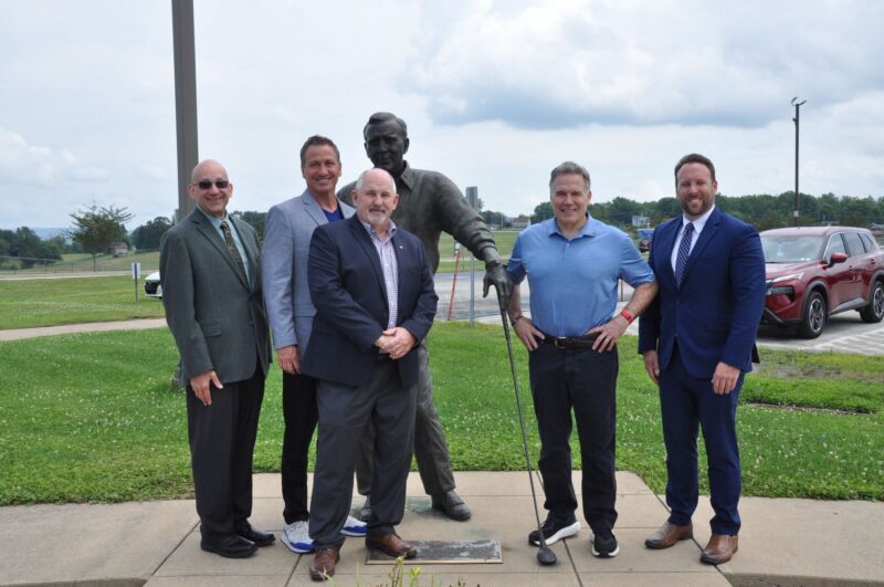 Image for the Tweet beginning: When I visited Arnold Palmer
