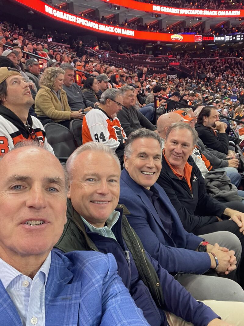 Image for the Tweet beginning: Great to watch a @NHLFlyers
